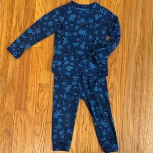 Rei co-op Kids Blue Patterned Pajamas 2t